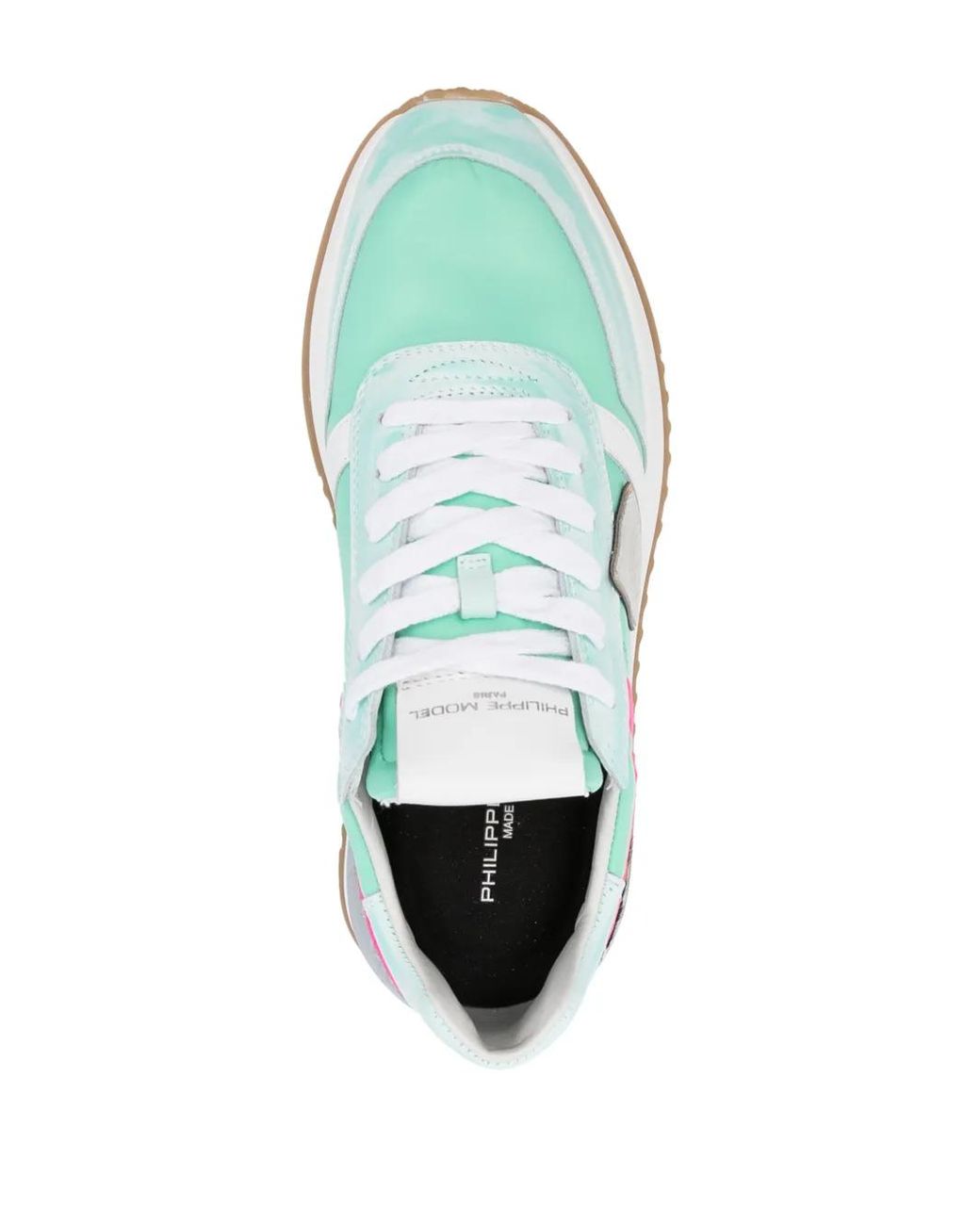 Philippe Model Blue Running Tropez 2.1 Lace-Up Sneakers