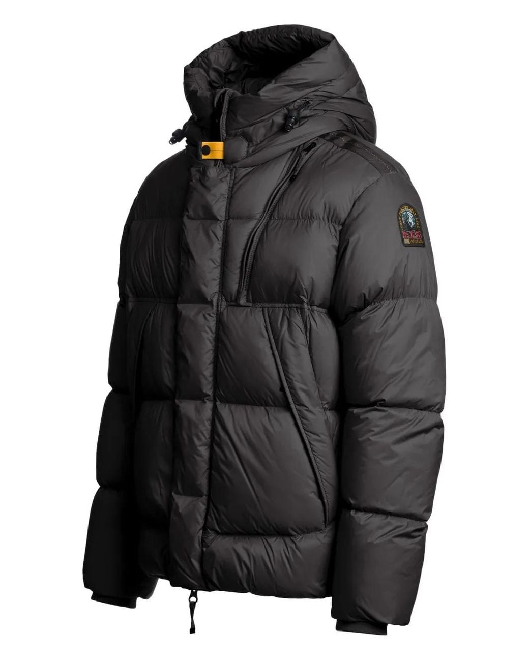 Parajumpers Black Down Jacket "Cloud" for men