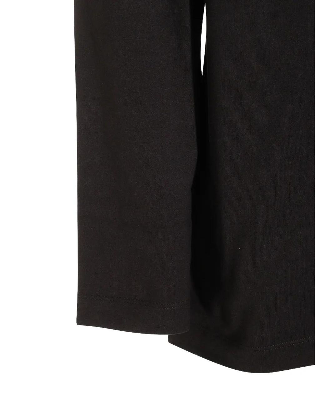 Y-3 Black Logo-Print Long-Sleeve T-Shirt