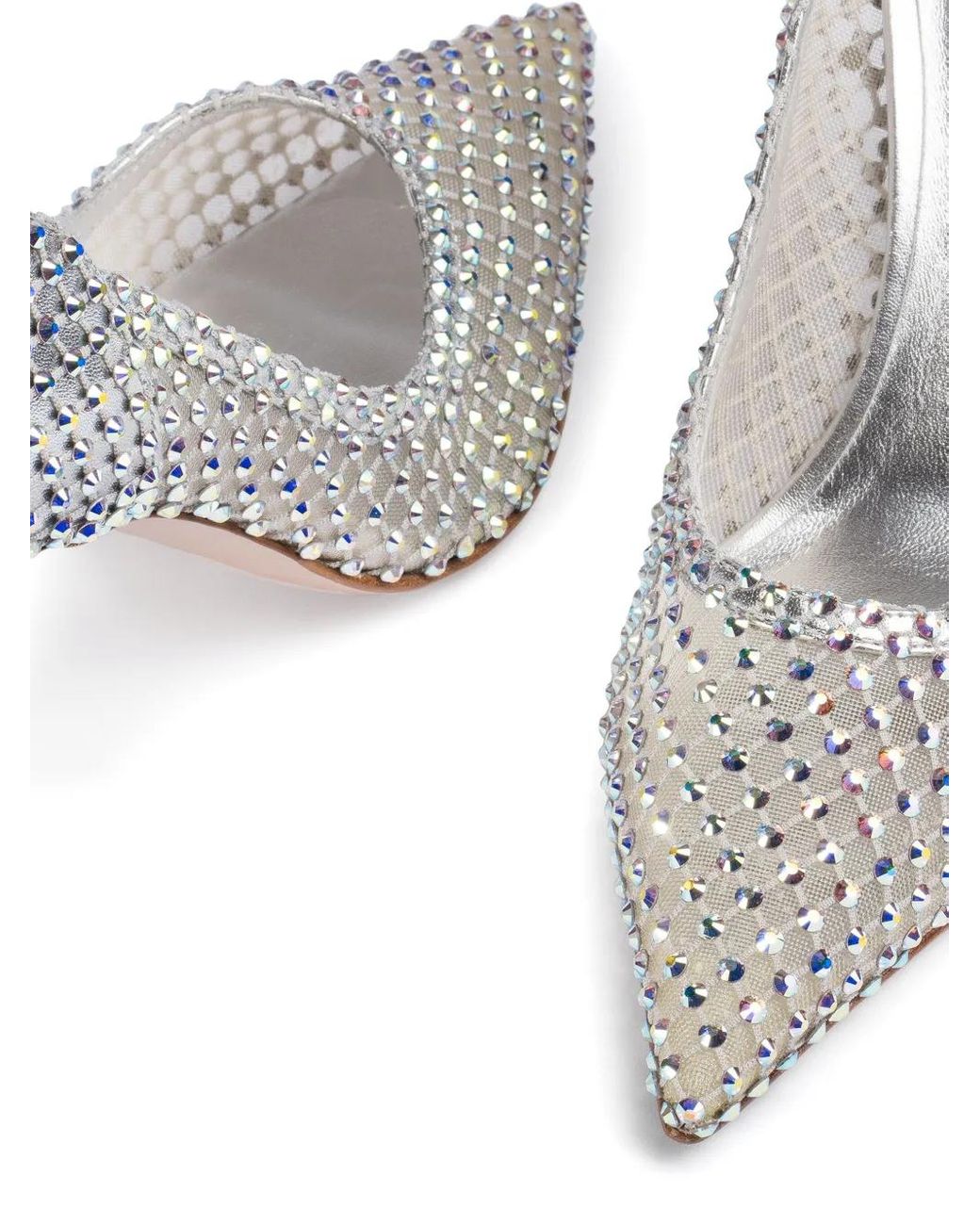 Le Silla White 80Mm Gilda Pumps