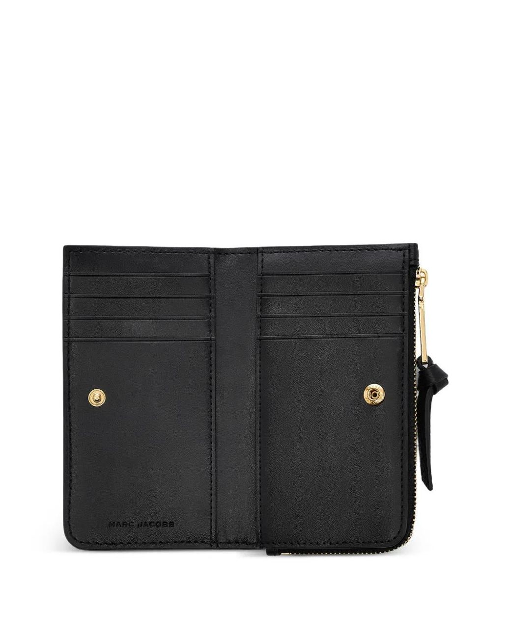 Marc Jacobs Black The Leather Slim Wallet