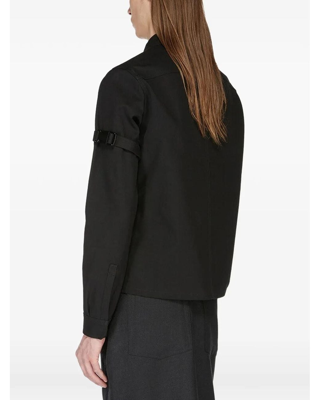 Rick Owens Black Rowland Shirt for men