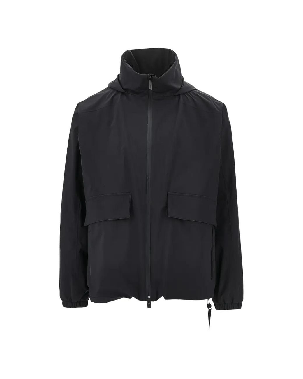 Herno Blue Hooded Pocket Parka for men