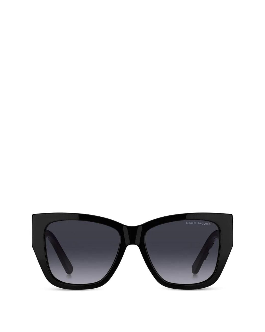 Marc Jacobs Black Eckige Sonnenbrille