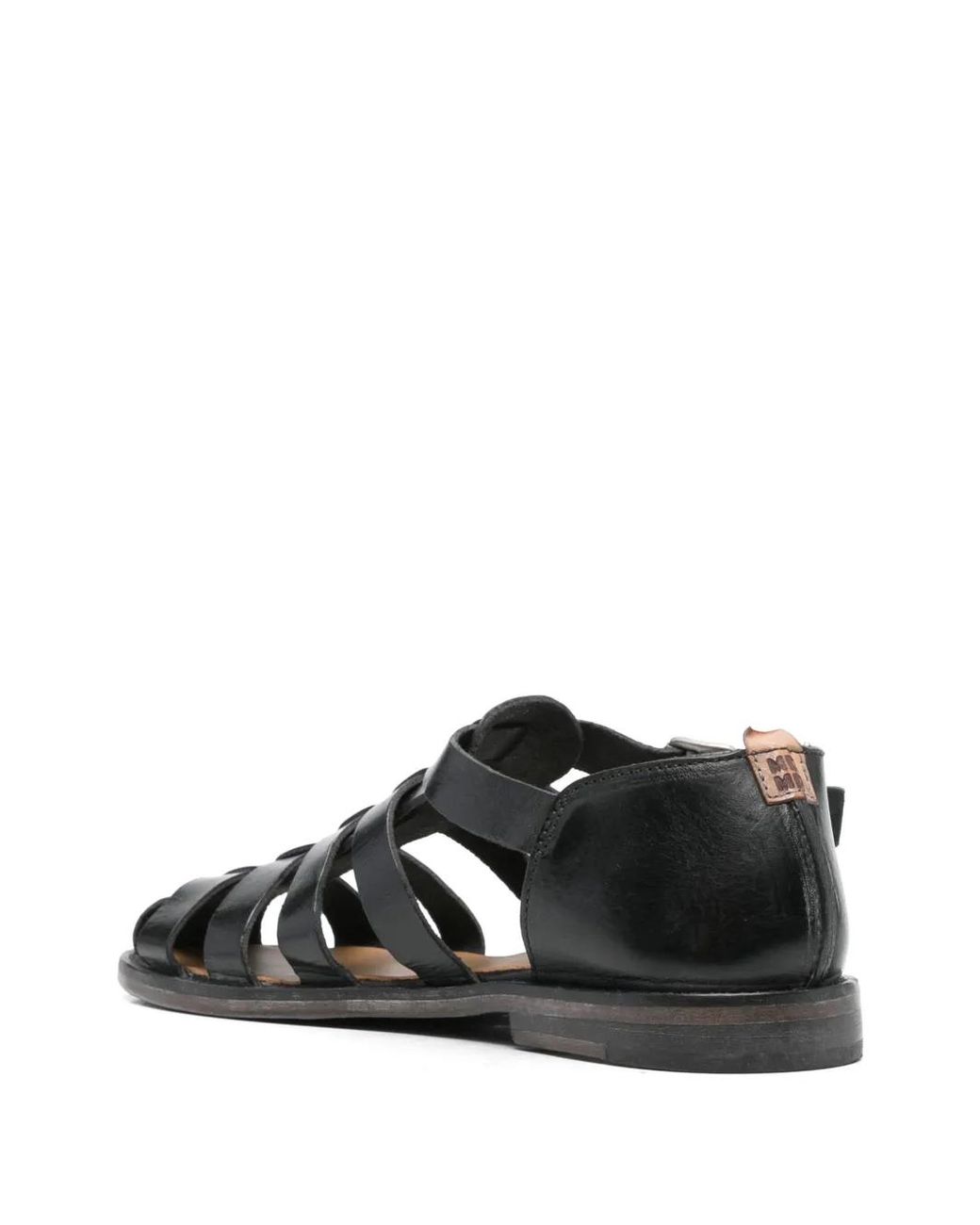 Moma Black Idolo Sandals