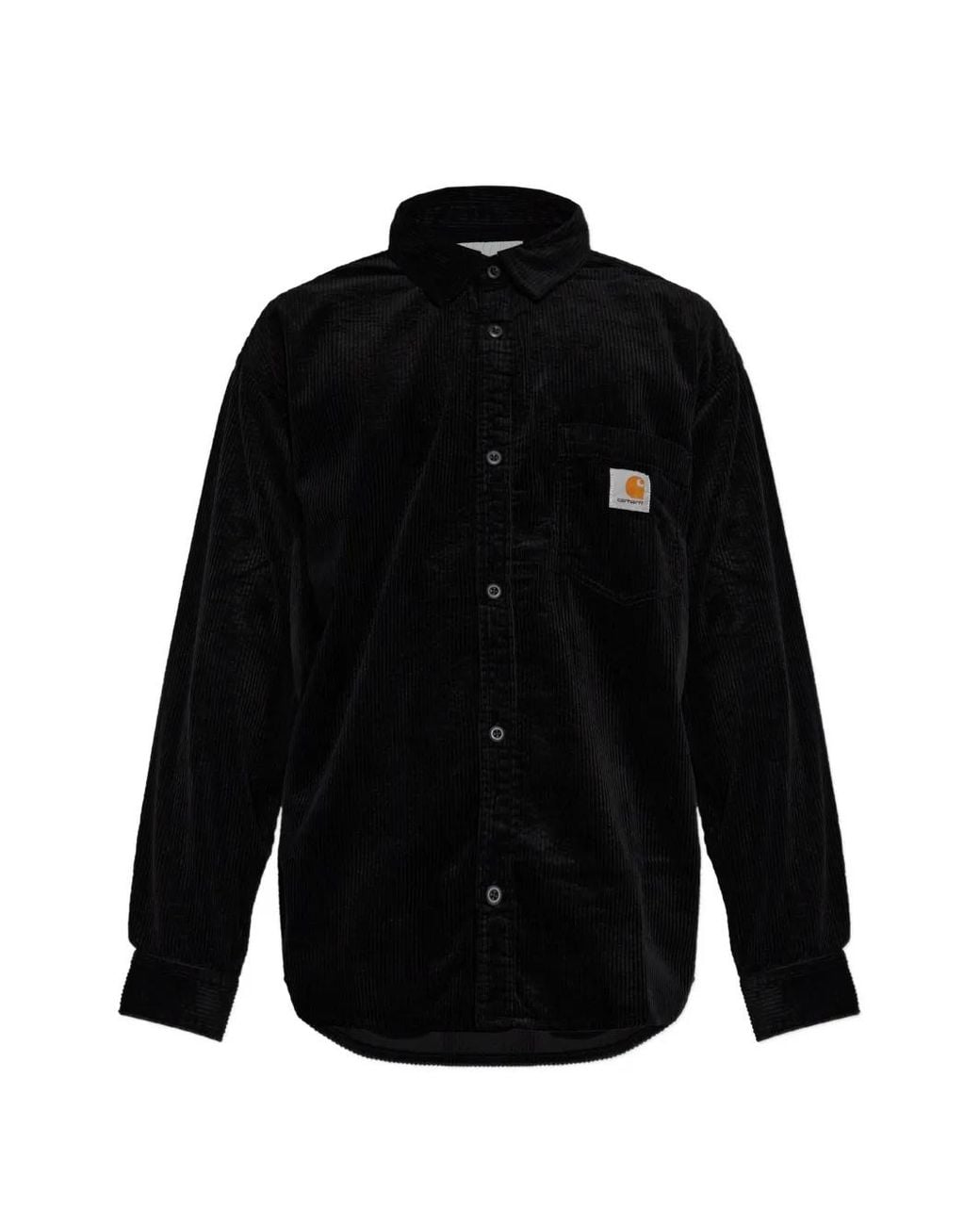 Carhartt Black L/Loyde Corduroy Shirt for men