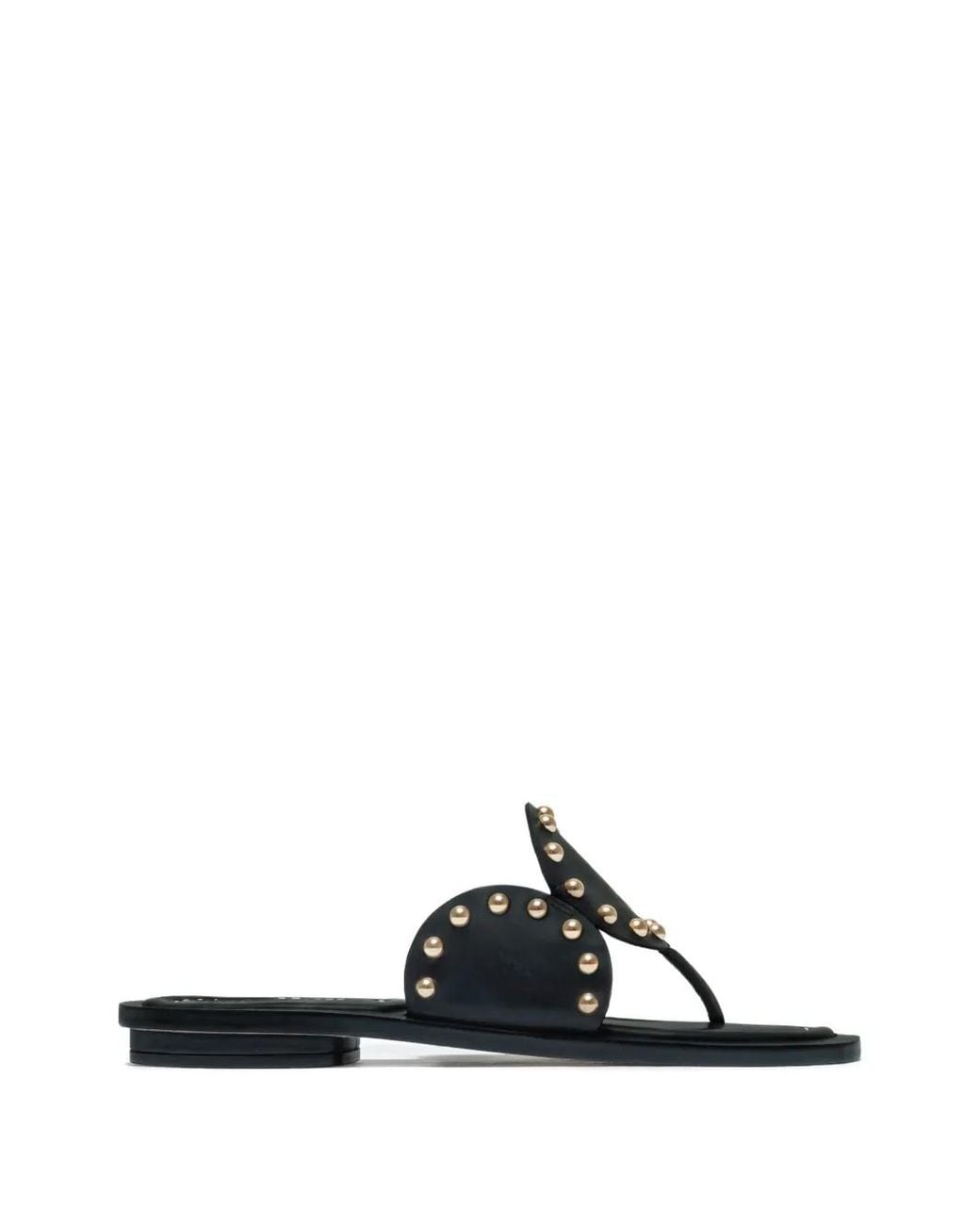 Bernardo Black Agartha Studded Sandals