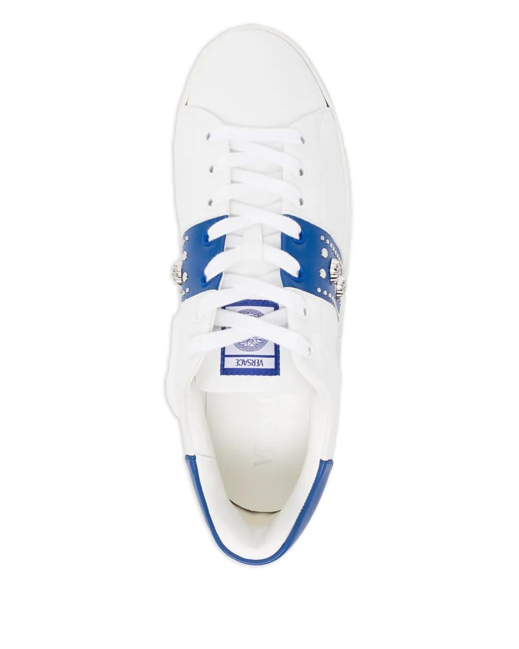 Versace Sneakers Mit Greca-Detail in Blue für Herren