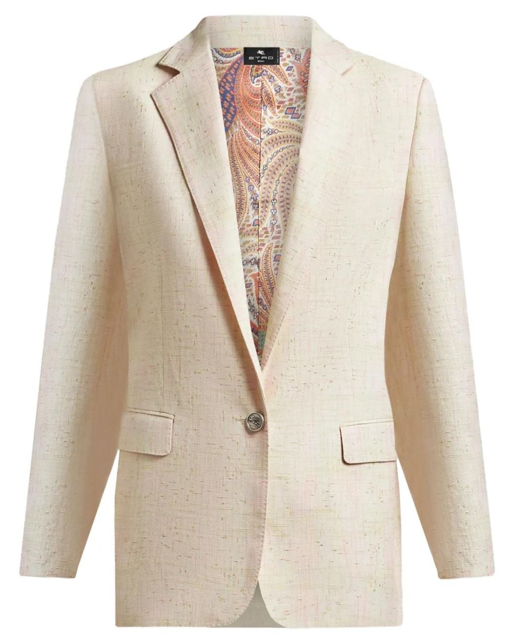Blazer Pegaso di Etro in Natural