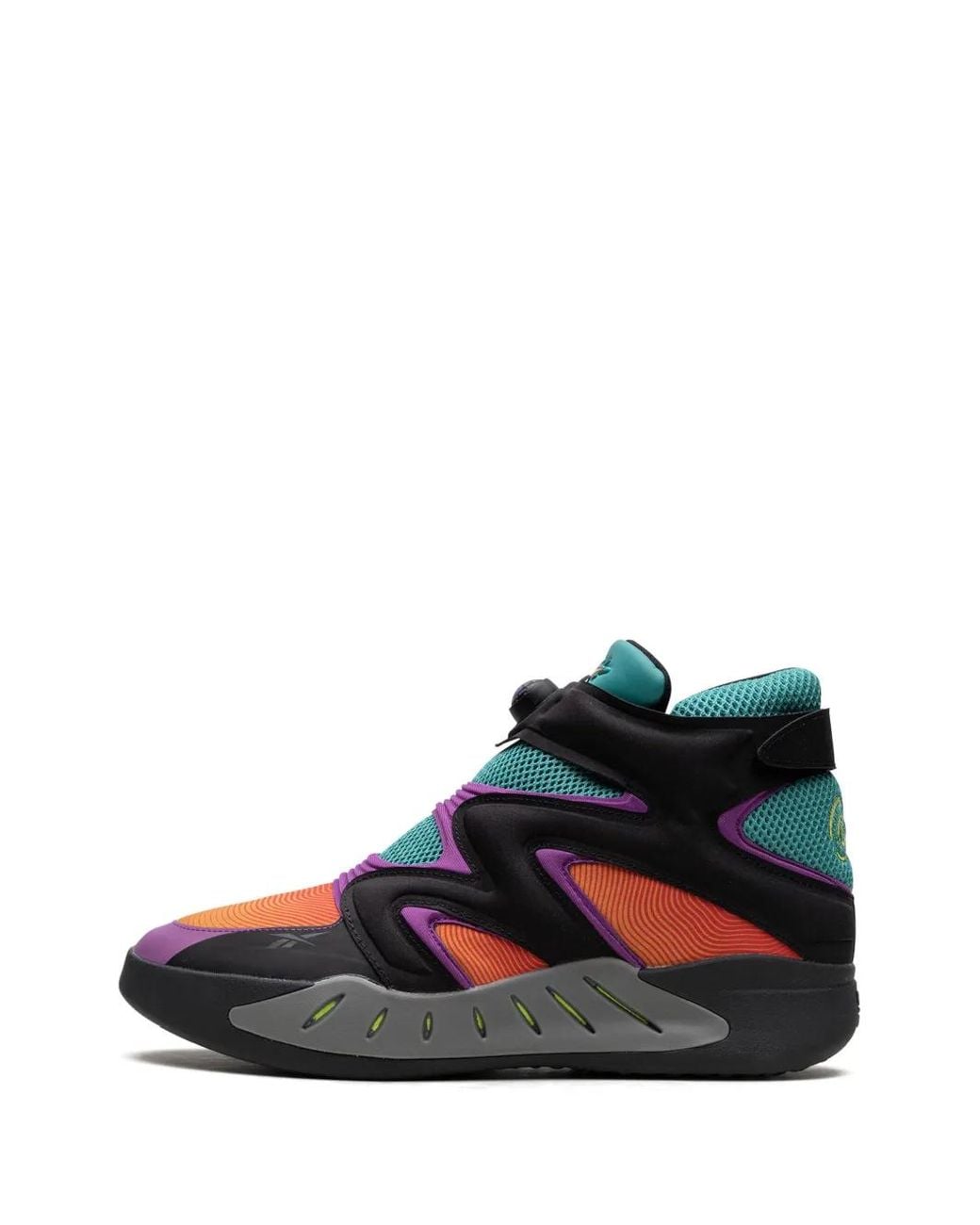 Reebok Blue Instapump Fury Zone "Looney Tunes Marvin The Martian" Sneakers for men