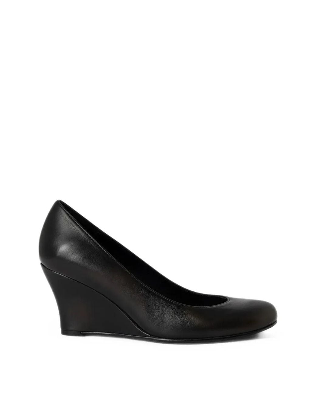 GIMAGUAS Black Faded Wedge Pumps