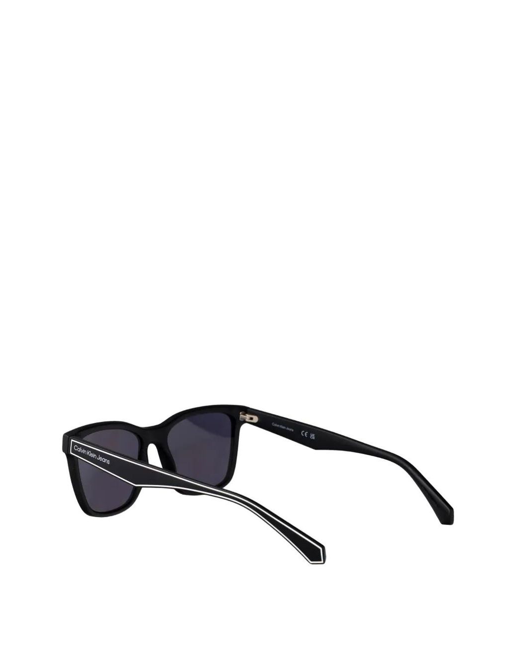 Calvin Klein Blue Square-Frame Sunglasses