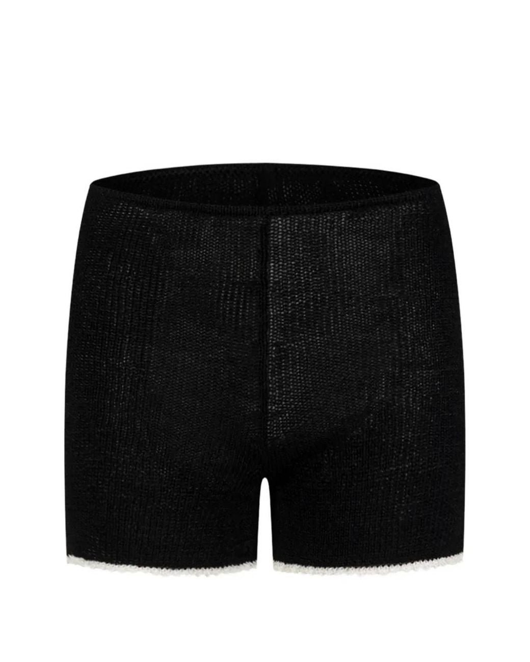 Paramidonna Black Tiana Shorts