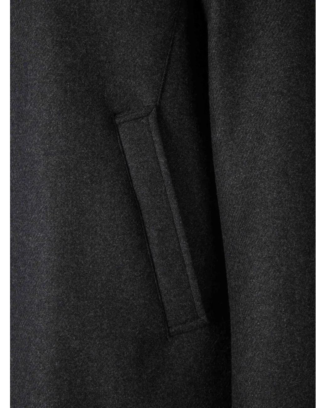 Herno Black Quilted Padded Coat for men