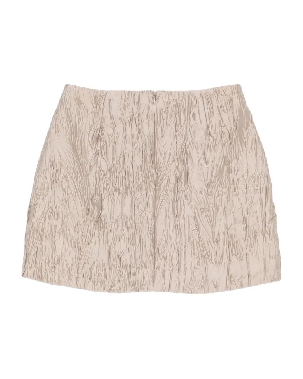 Alysi Natural Textured Skirt
