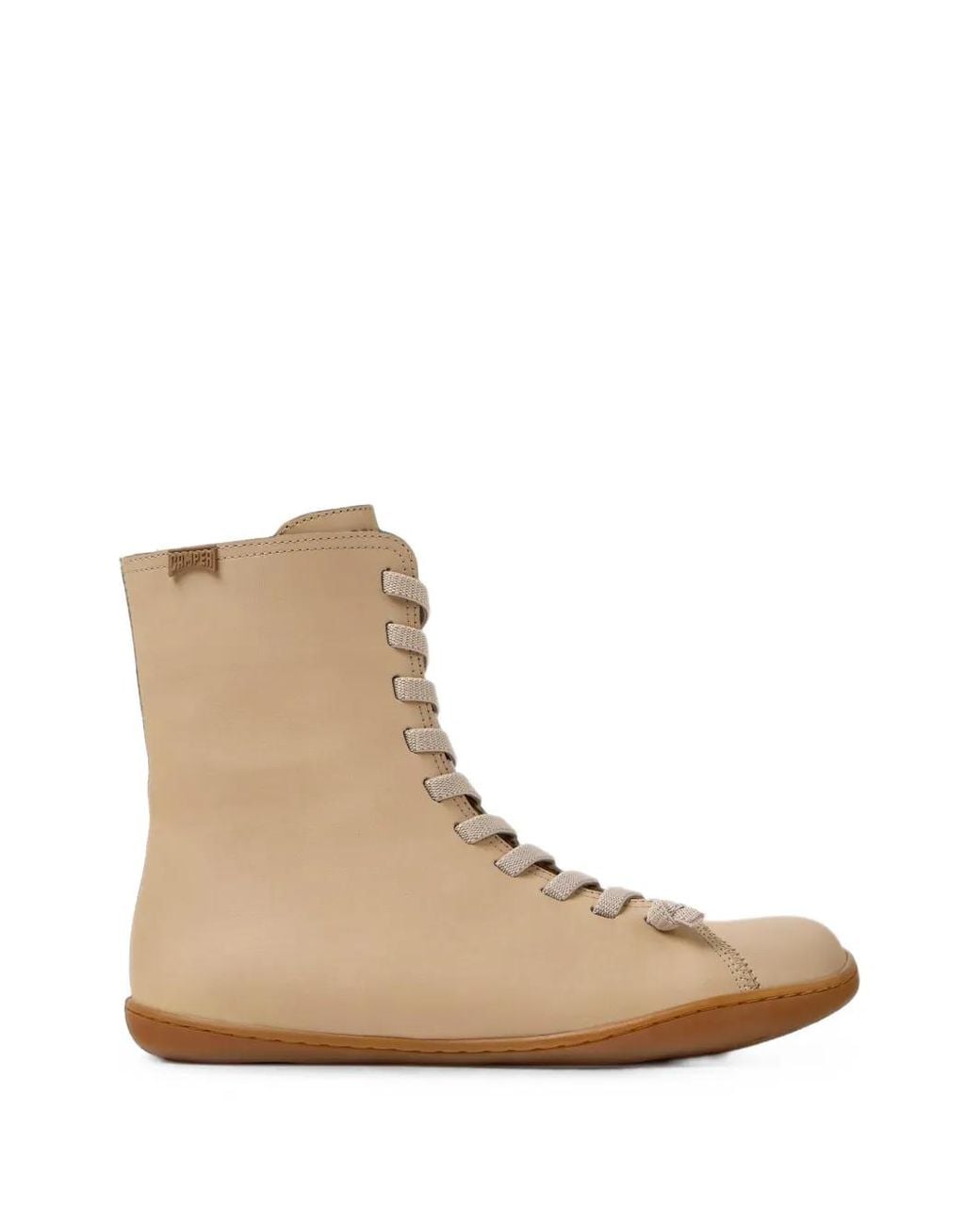 Camper Natural Peu Cami Nubuck Ankle Boots