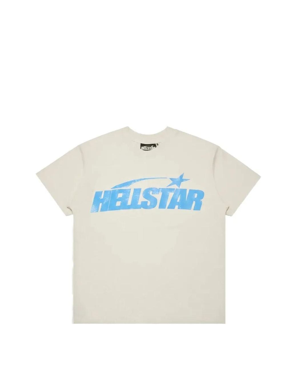HELLSTAR Blue Logo-Print T-Shirt for men