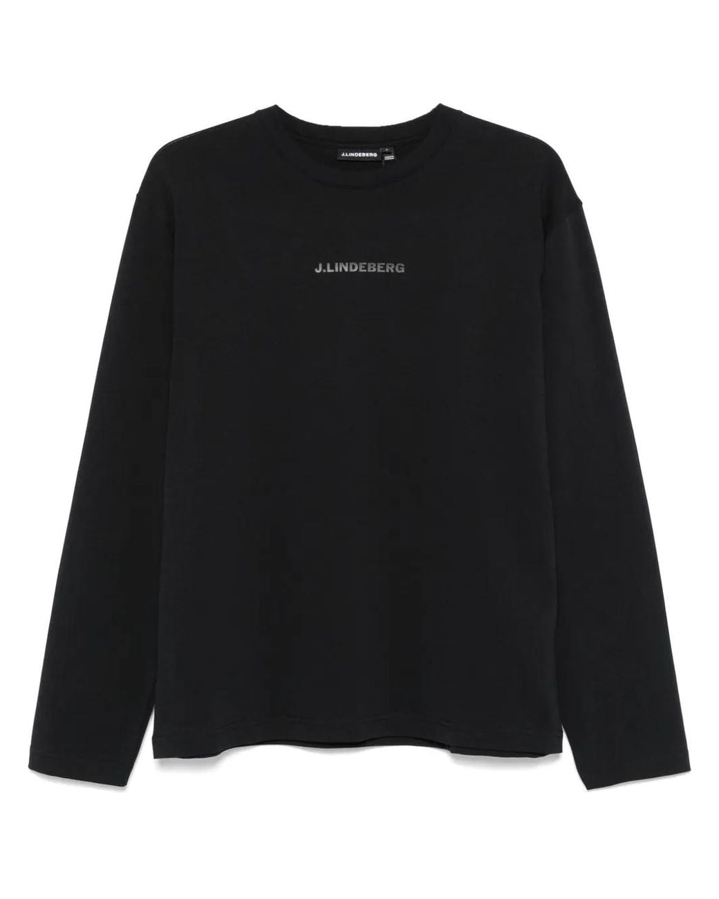 J.Lindeberg Black Hale T-Shirt for men