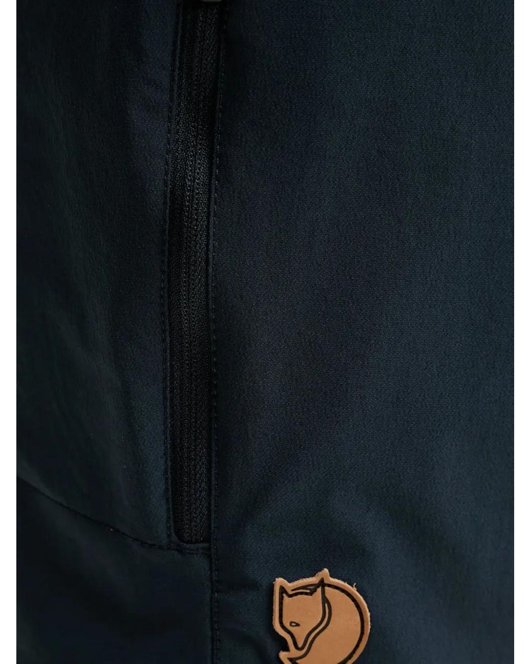 Fjallraven Blue Logo-Patch Shorts for men