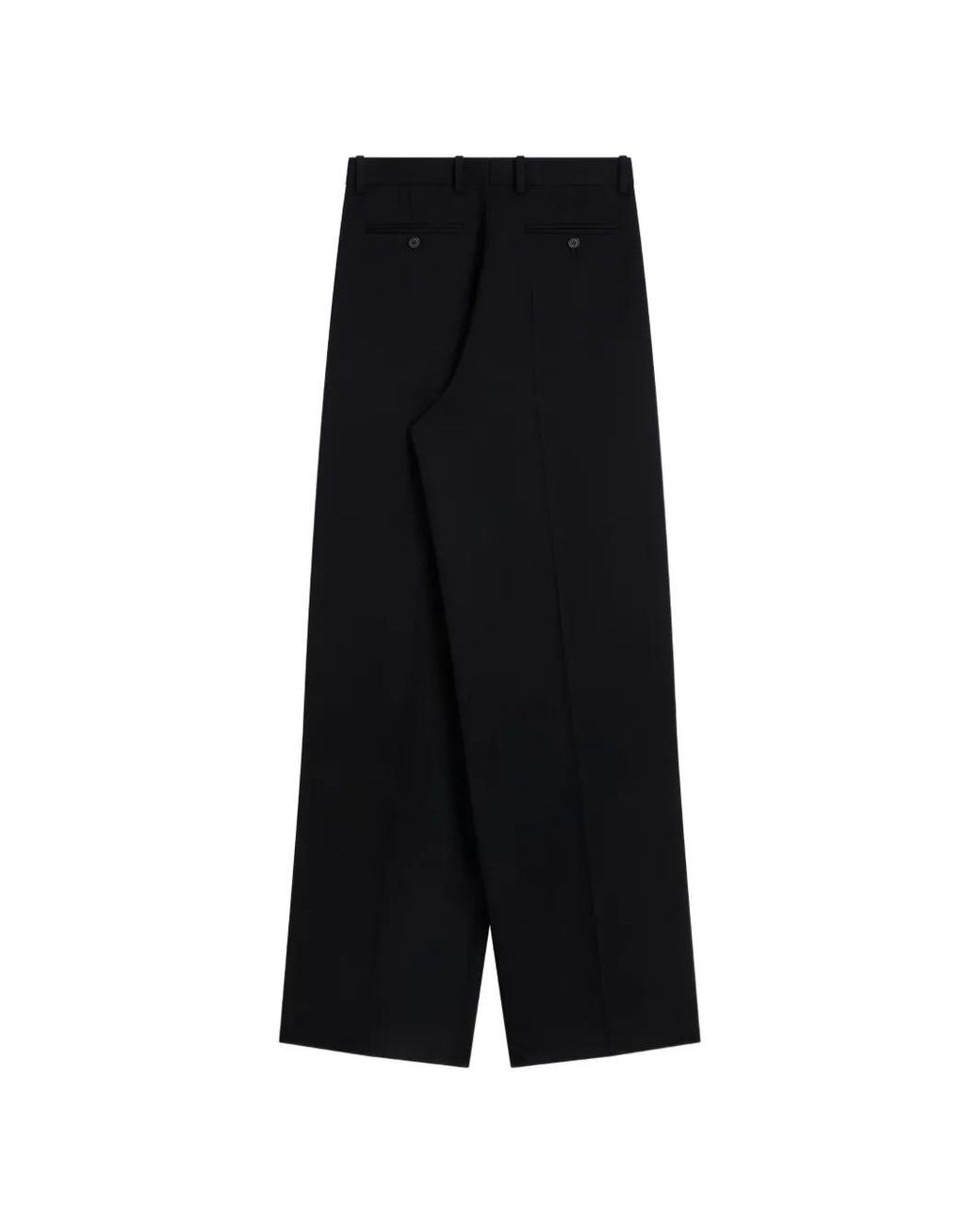 Givenchy Black Double Pleat Pants
