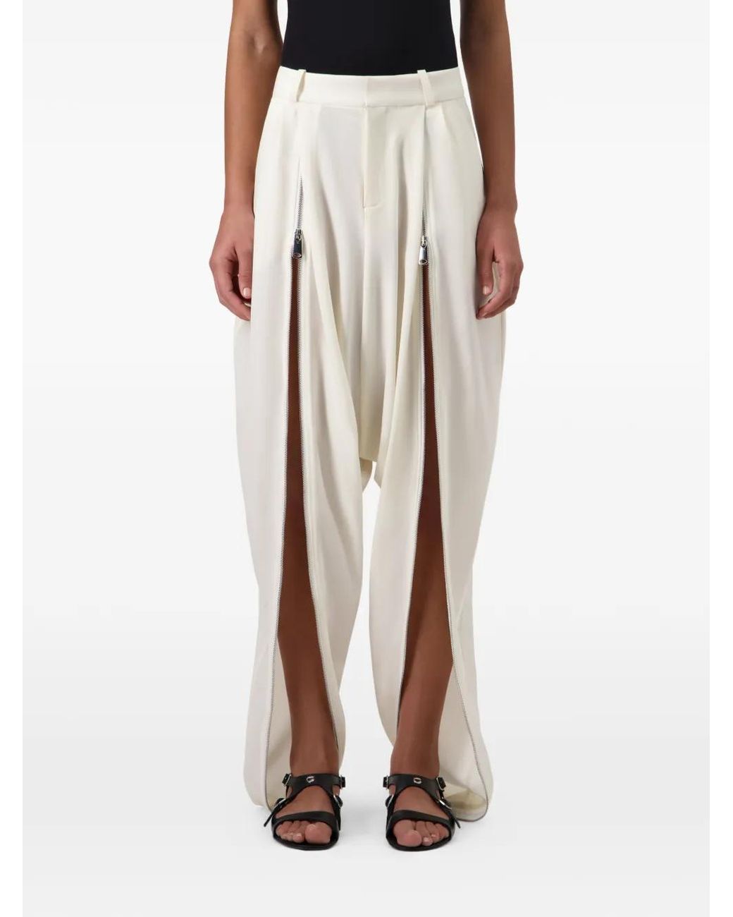 Coperni White Sarouel Trousers