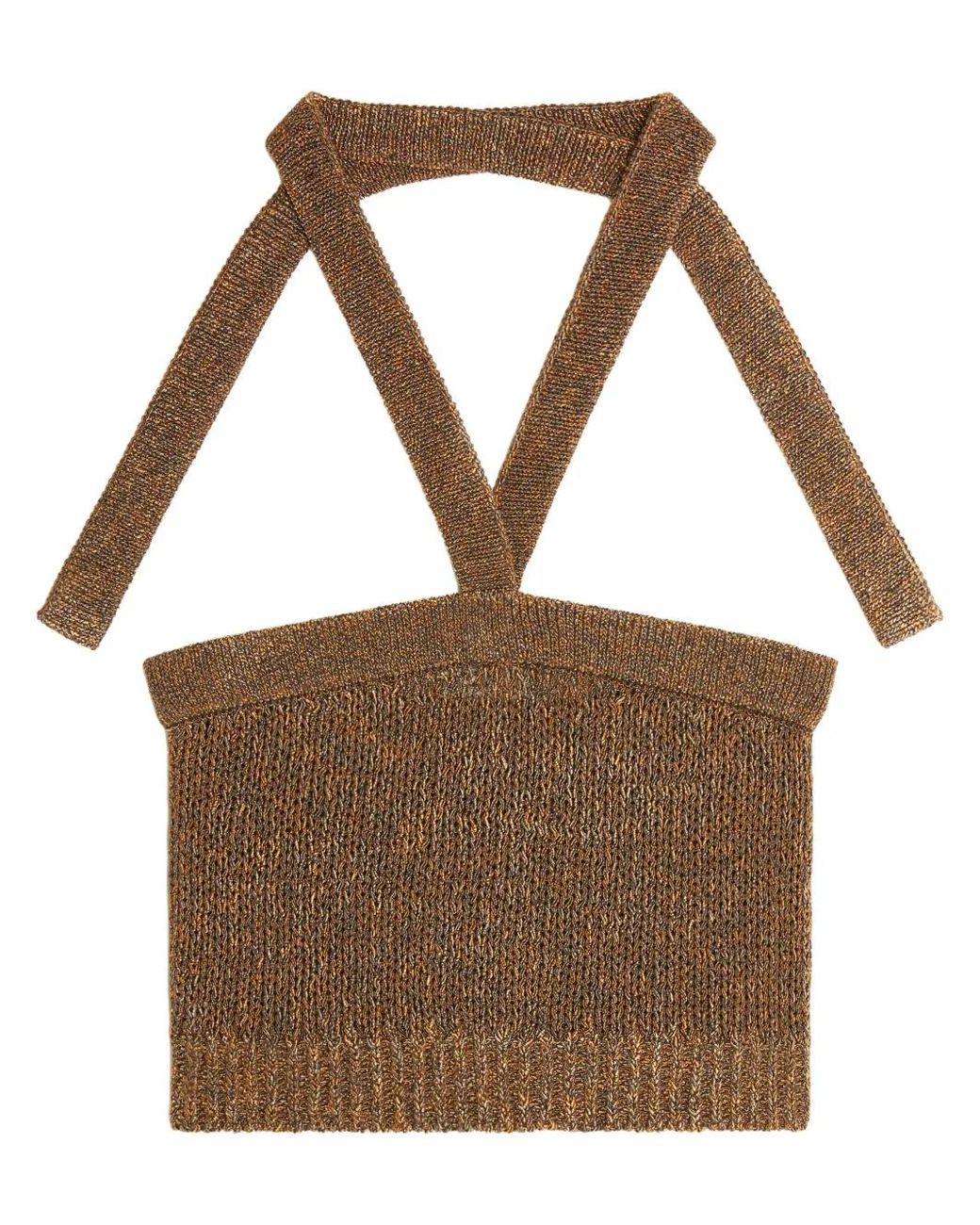 Alanui Brown Shady Beach Top
