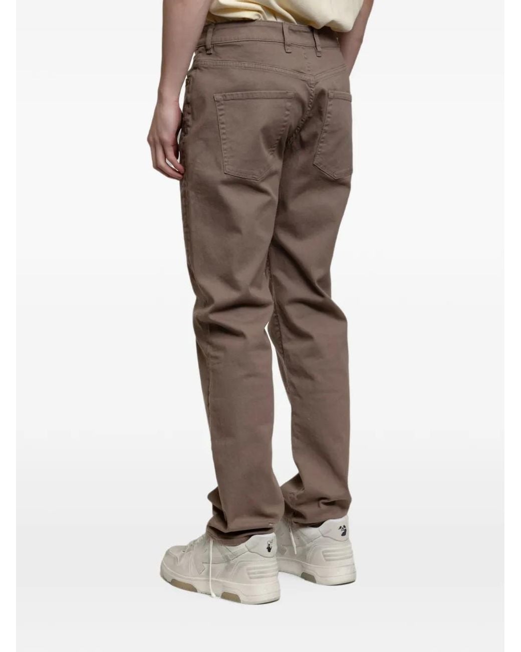 Vaqueros Rectos Estilo Baggy Represent de hombre de color Brown