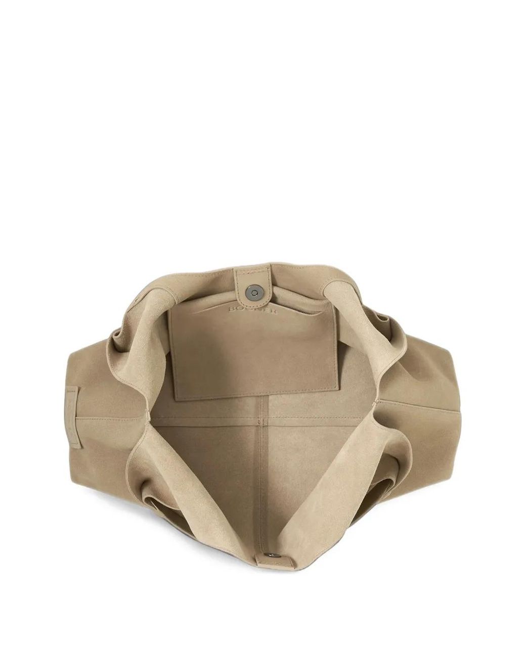 Bogner Natural Founex Alienor Suede Tote Bag