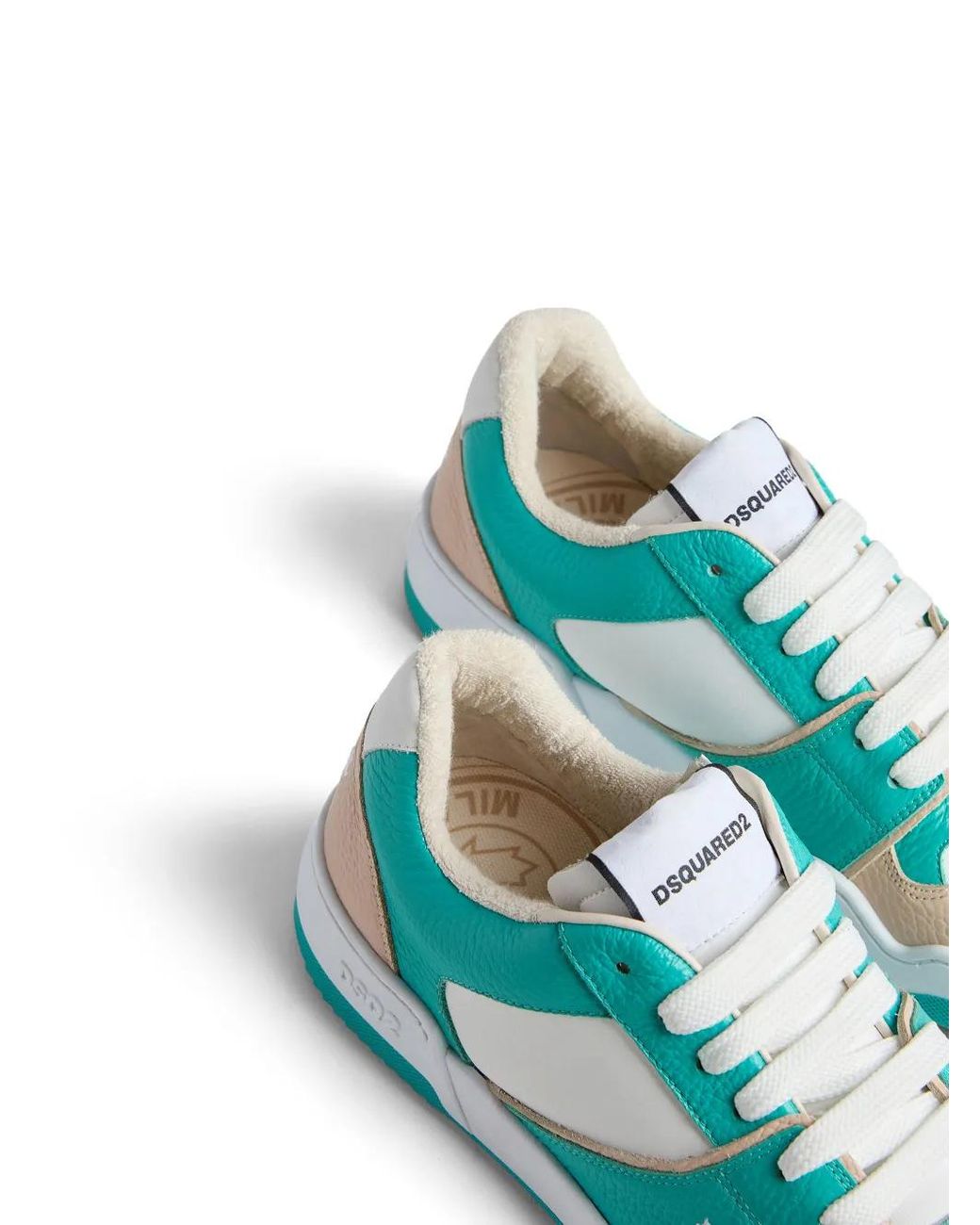 Baskets En Cuir DSquared² en coloris Blue