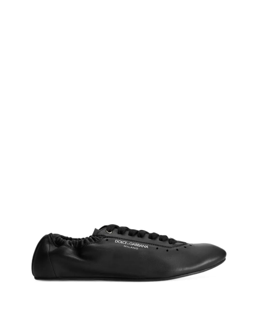 Dolce & Gabbana White Lambskin Lipari Sneakers for men