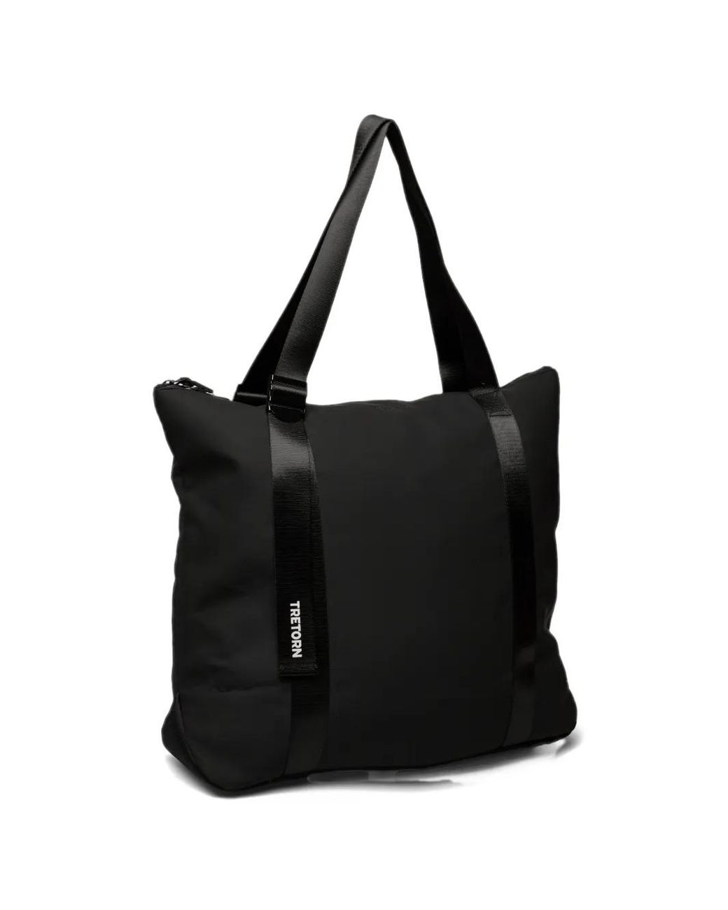 Tretorn Black Big Wings Logo-Print Shoulder Bag