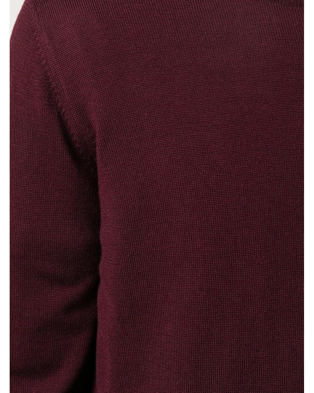 Pull Classique Barba Napoli pour homme en coloris Red