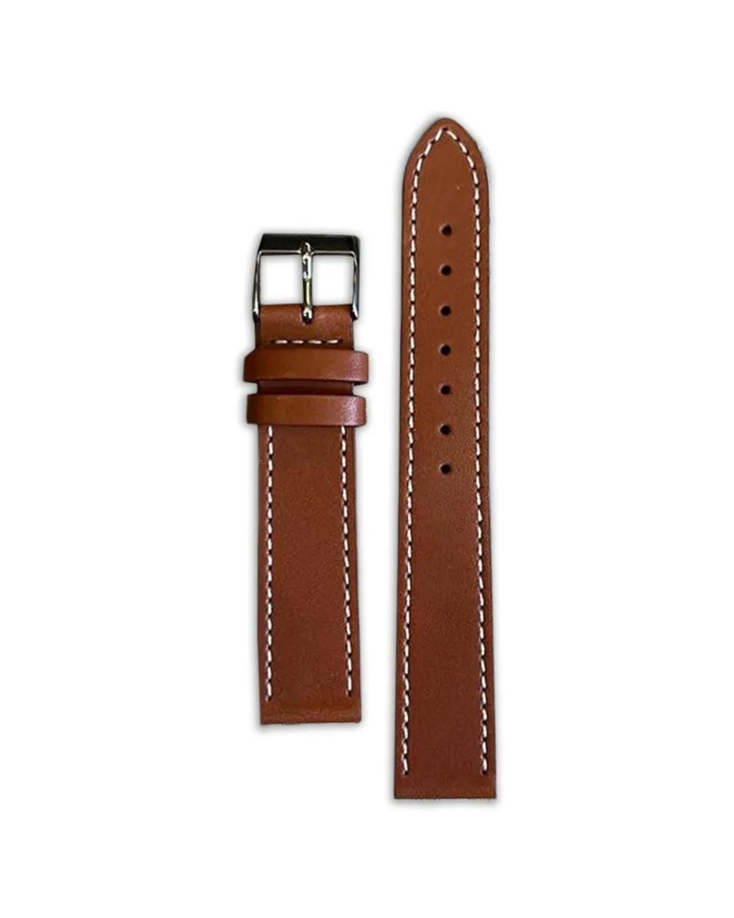 Fortela Brown Barenia Watch Strap for men