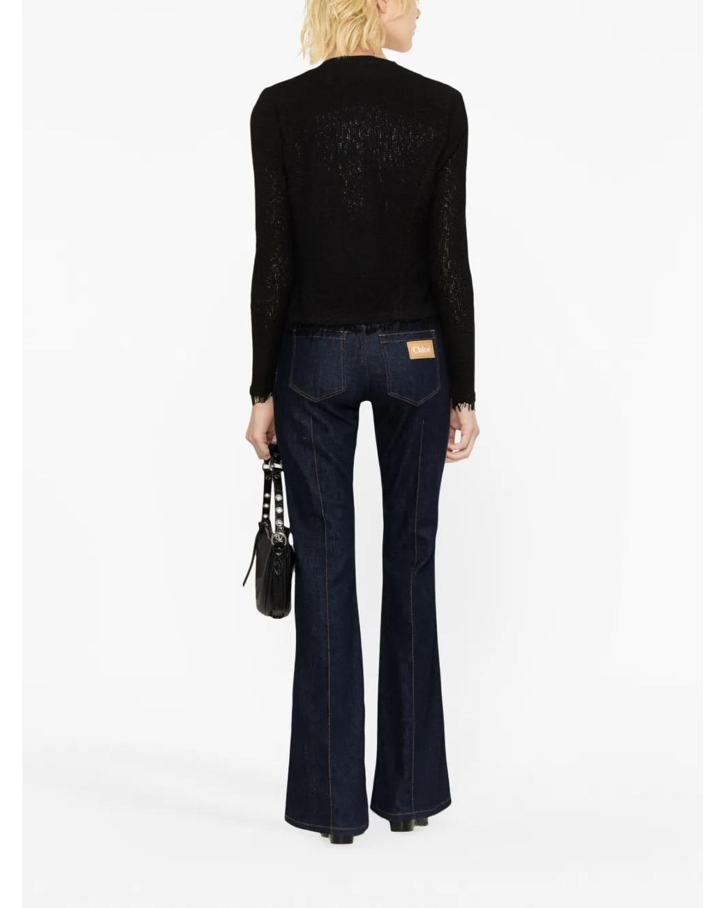 IRO Black Shavani Cotton Jacket