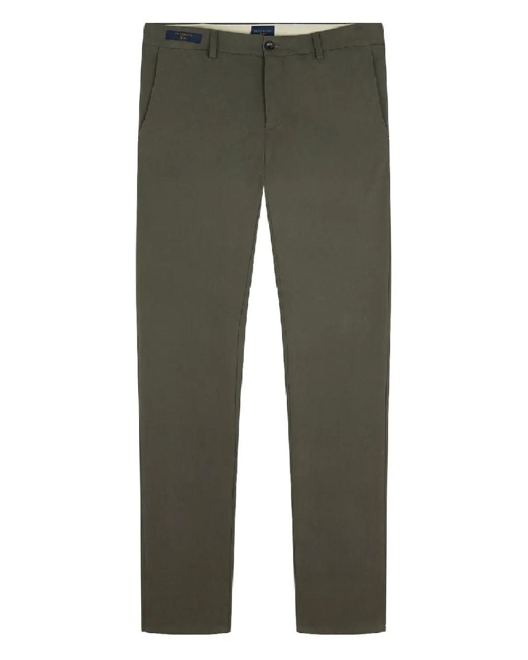 Paul & Shark Green X-Soft Trousers for men