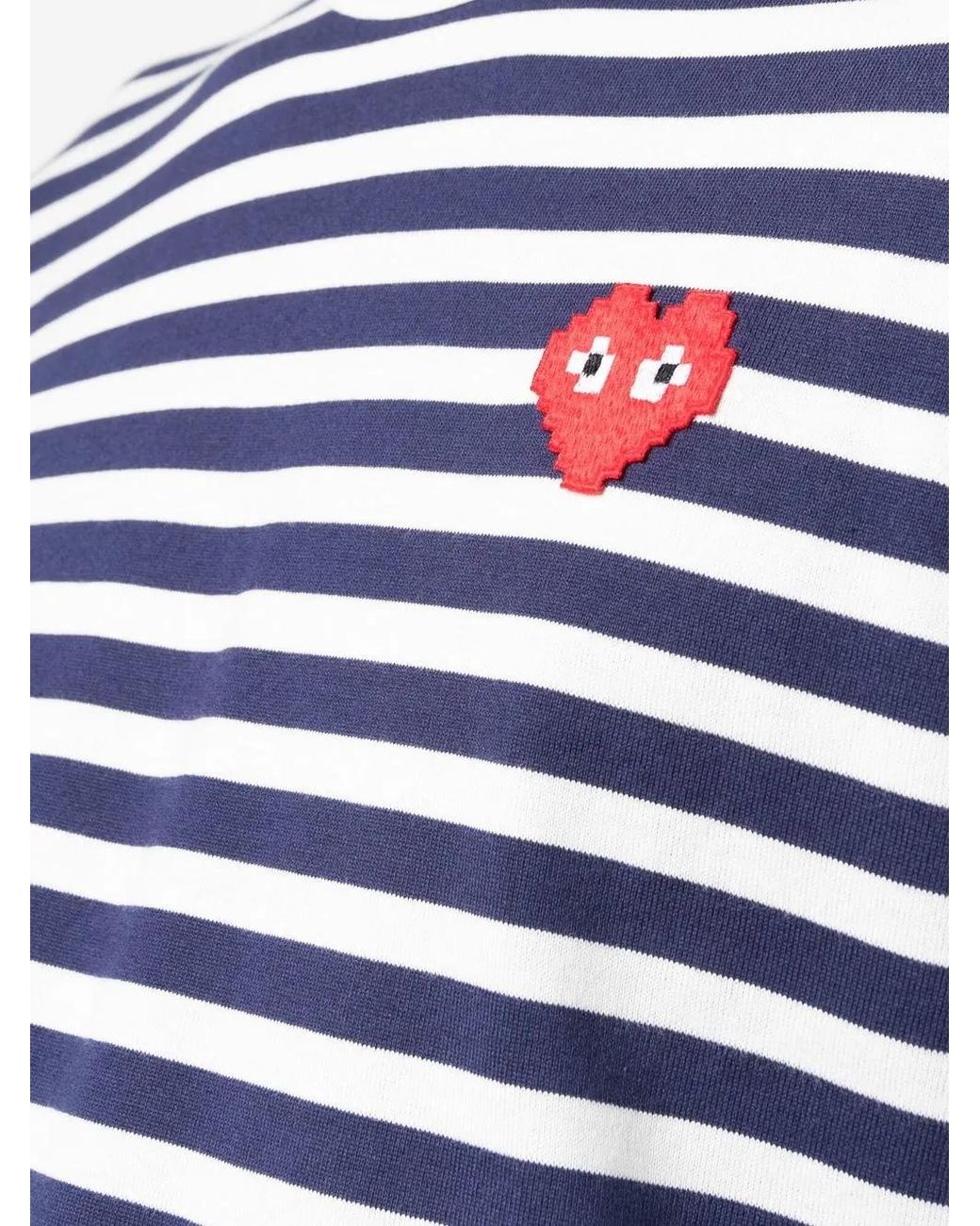 COMME DES GARÇONS PLAY Blue T-shirt for men