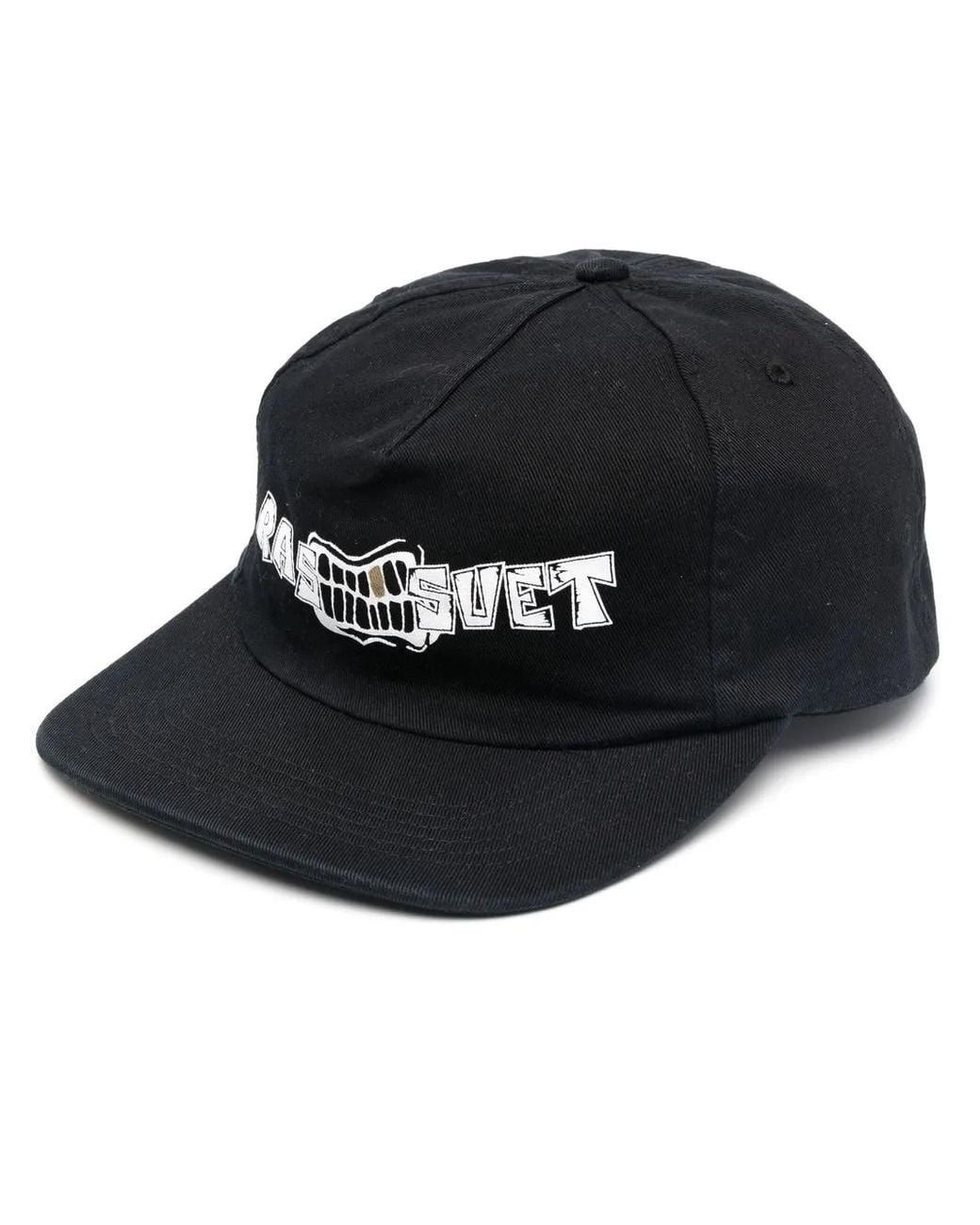 Rassvet (PACCBET) Black Motif Print Snapback Cap for men