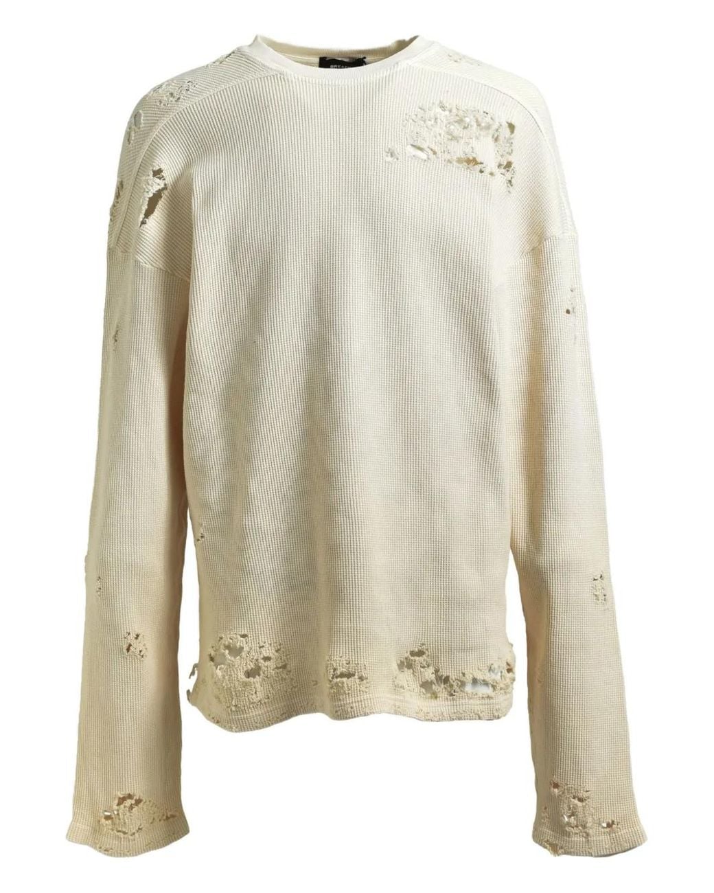 Distressed Fade BREATH Fade Distressed T-Shirt in Natural for Men | Lyst