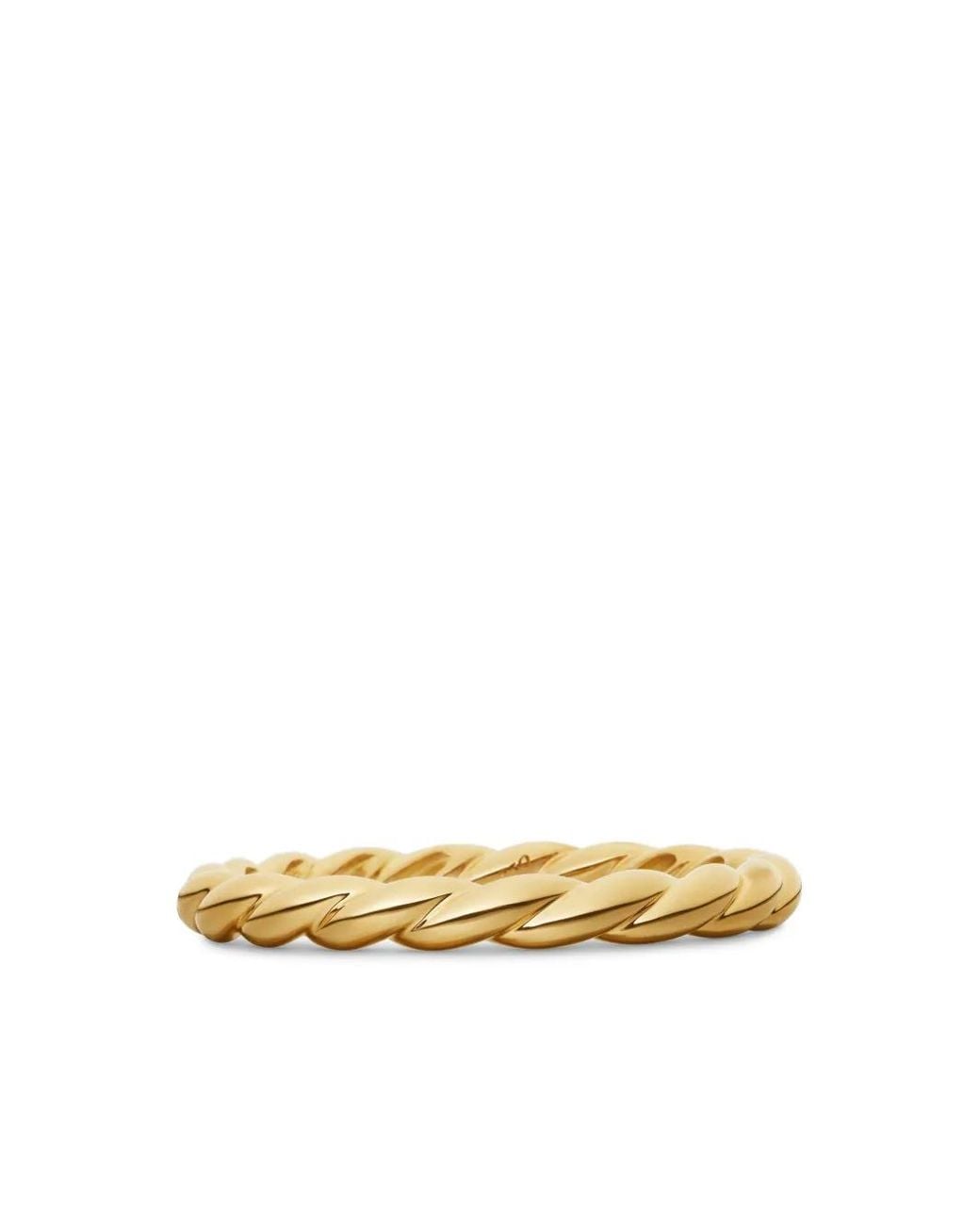 David Yurman Metallic 18Kt Petite Band Ring (2.8Mm)