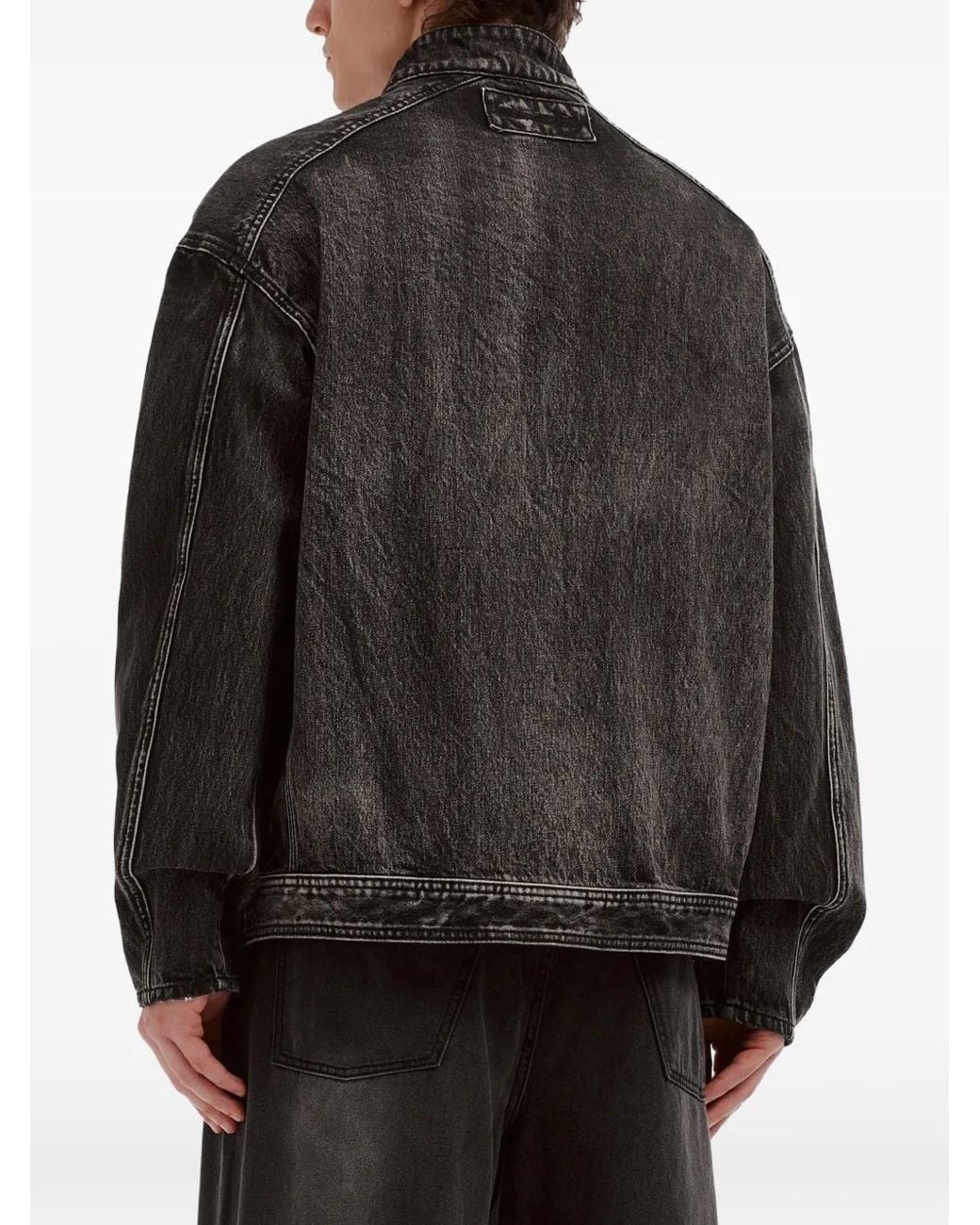 Izzue Denim Jack in het Black voor heren