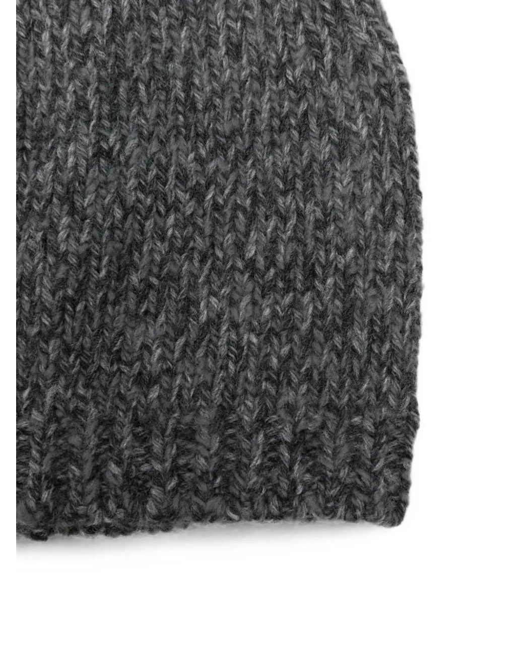 Our Legacy Gray Classic Beanie Hat for men