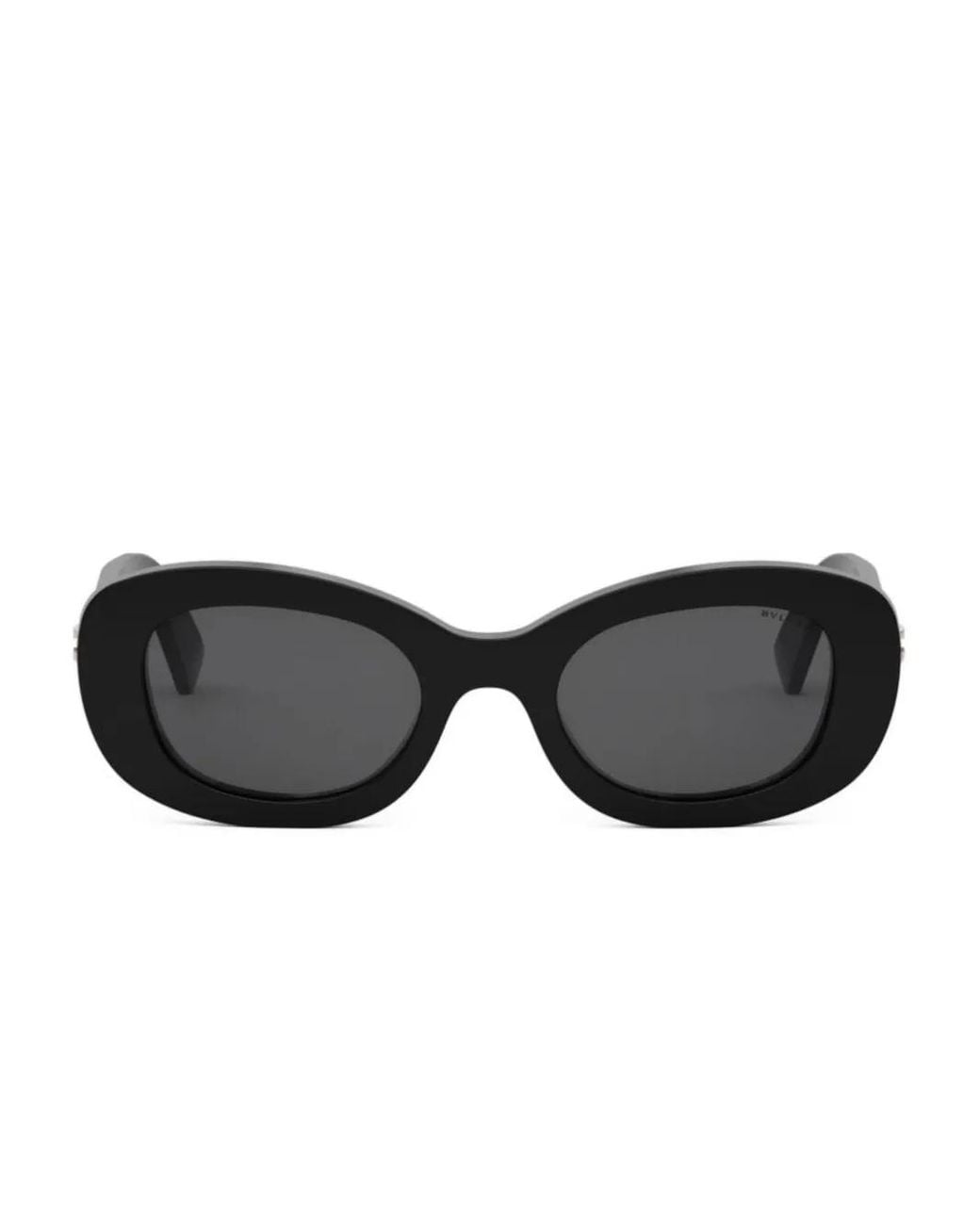 BVLGARI Black Geometric-Frame Sunglasses