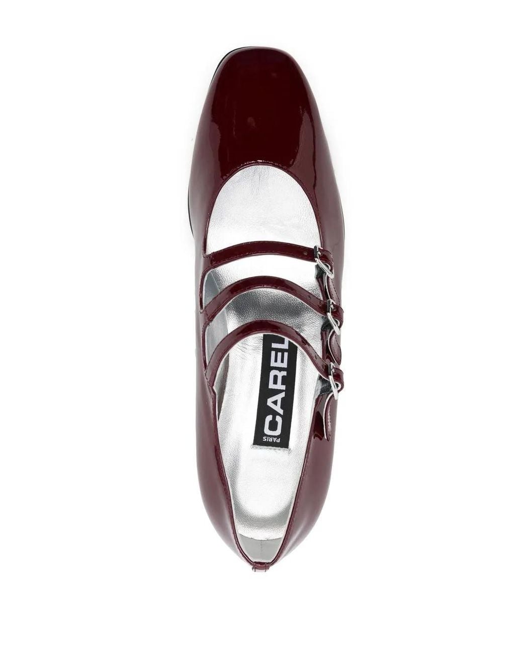 CAREL PARIS Brown Kina Mary Janes Pumps