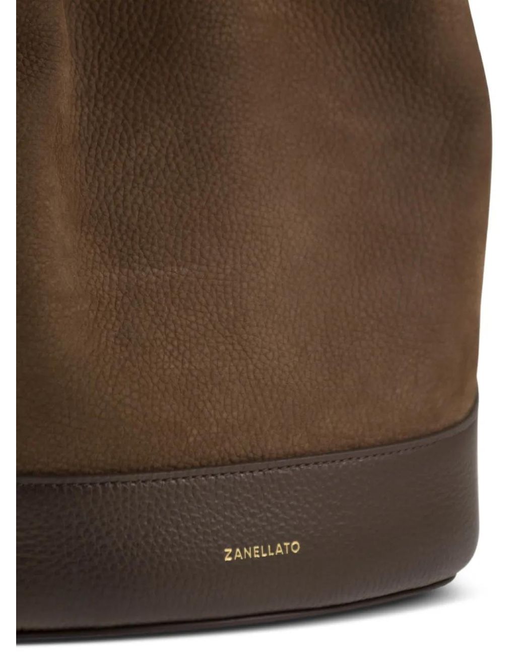 Zanellato Brown Mondà Bucket Bag