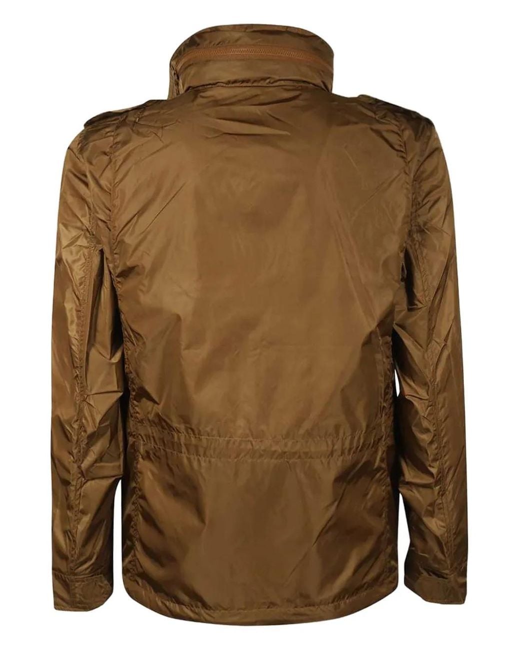 Aspesi Brown Multi-Pocket Field Jacket for men