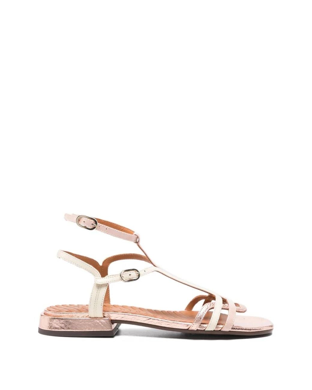 Chie Mihara White Tylala Strappy Sandals