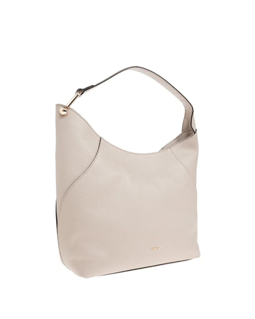 Furla White Leather Bag