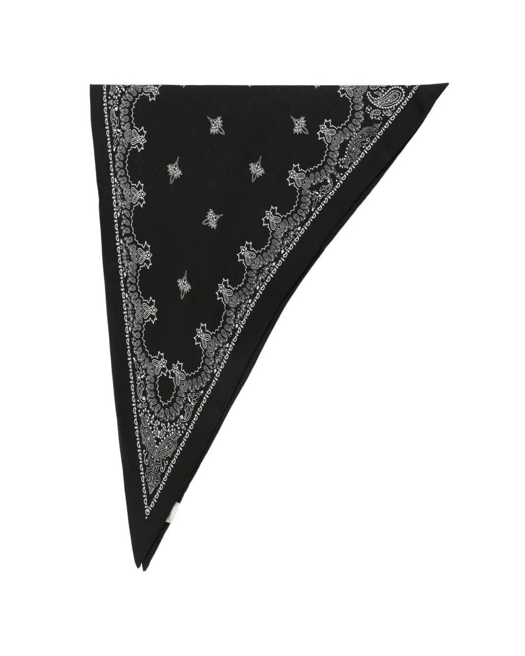Destin Black Écharpe À Imprimé Bandana