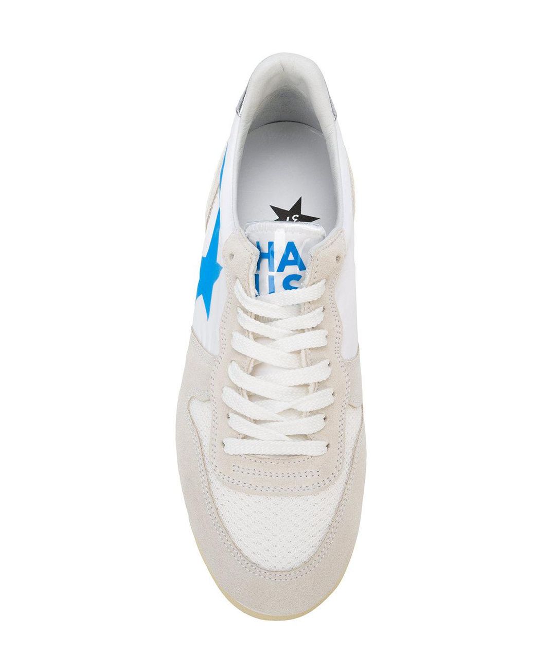 haus by golden goose deluxe brand White Haus Swan Sneakers
