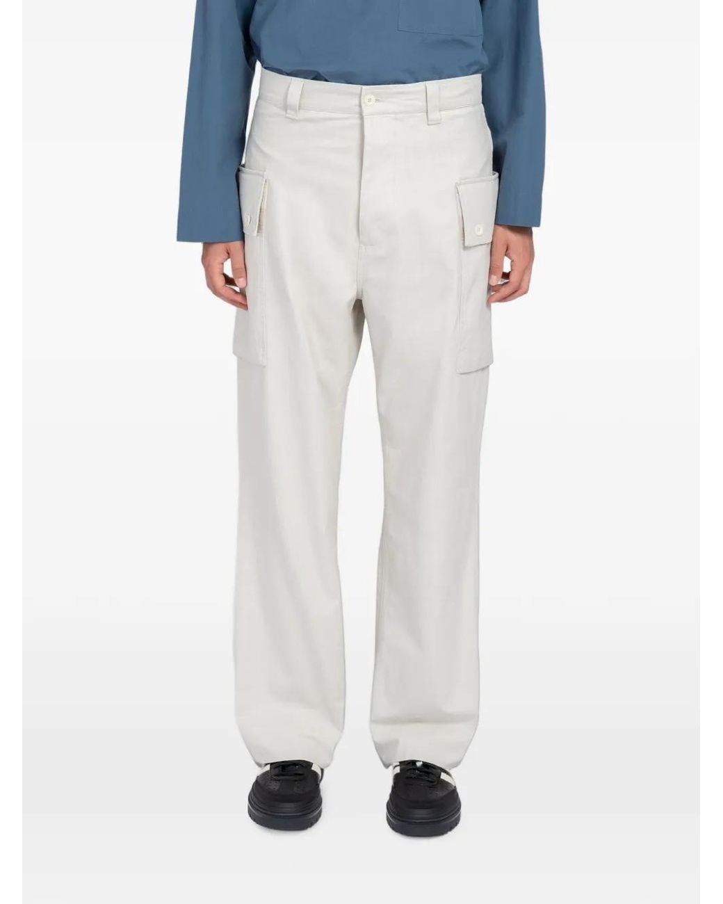 Margaret Howell Blue Mhl Cargo Pants for men